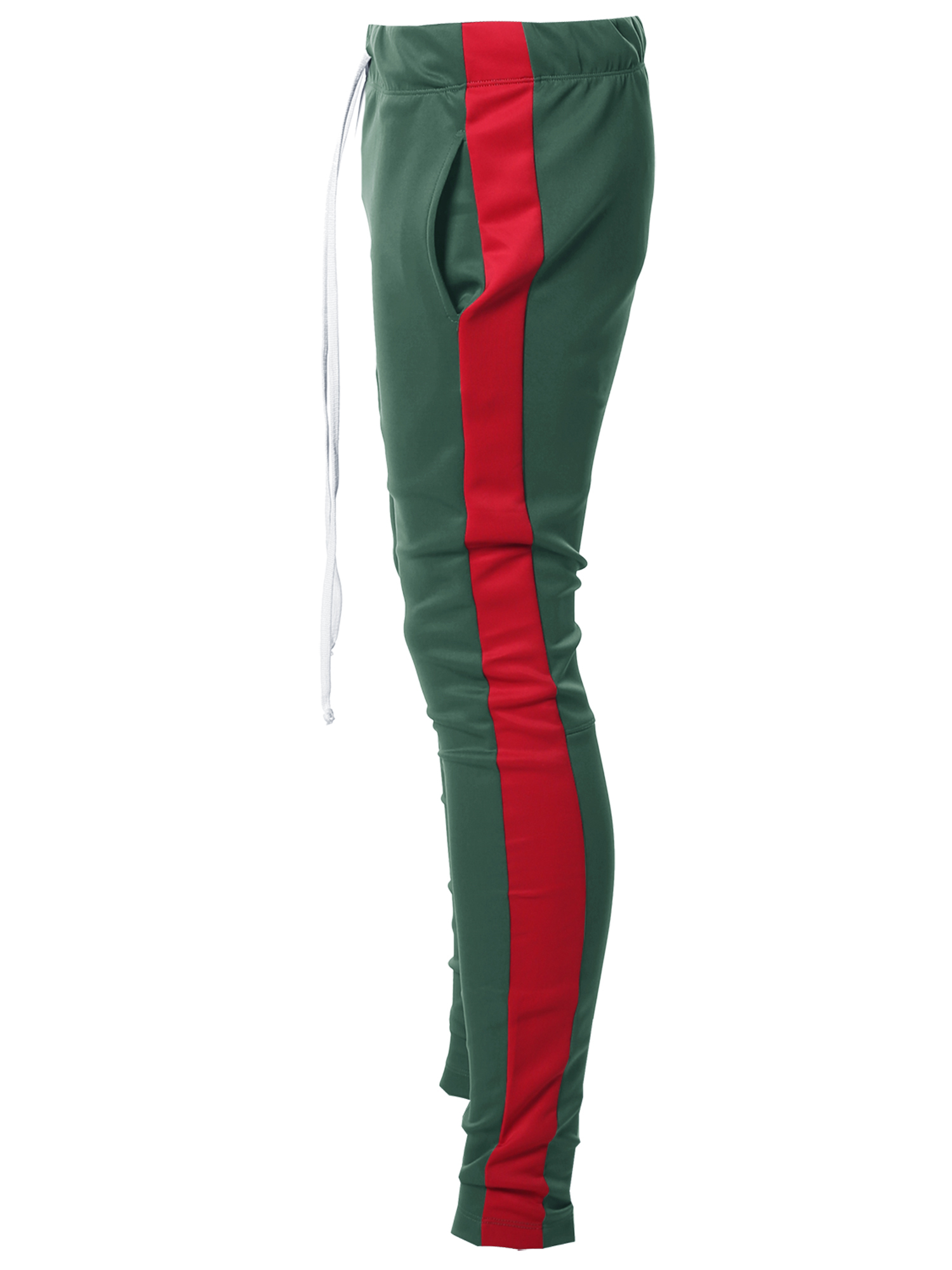 ankle zipper track pants