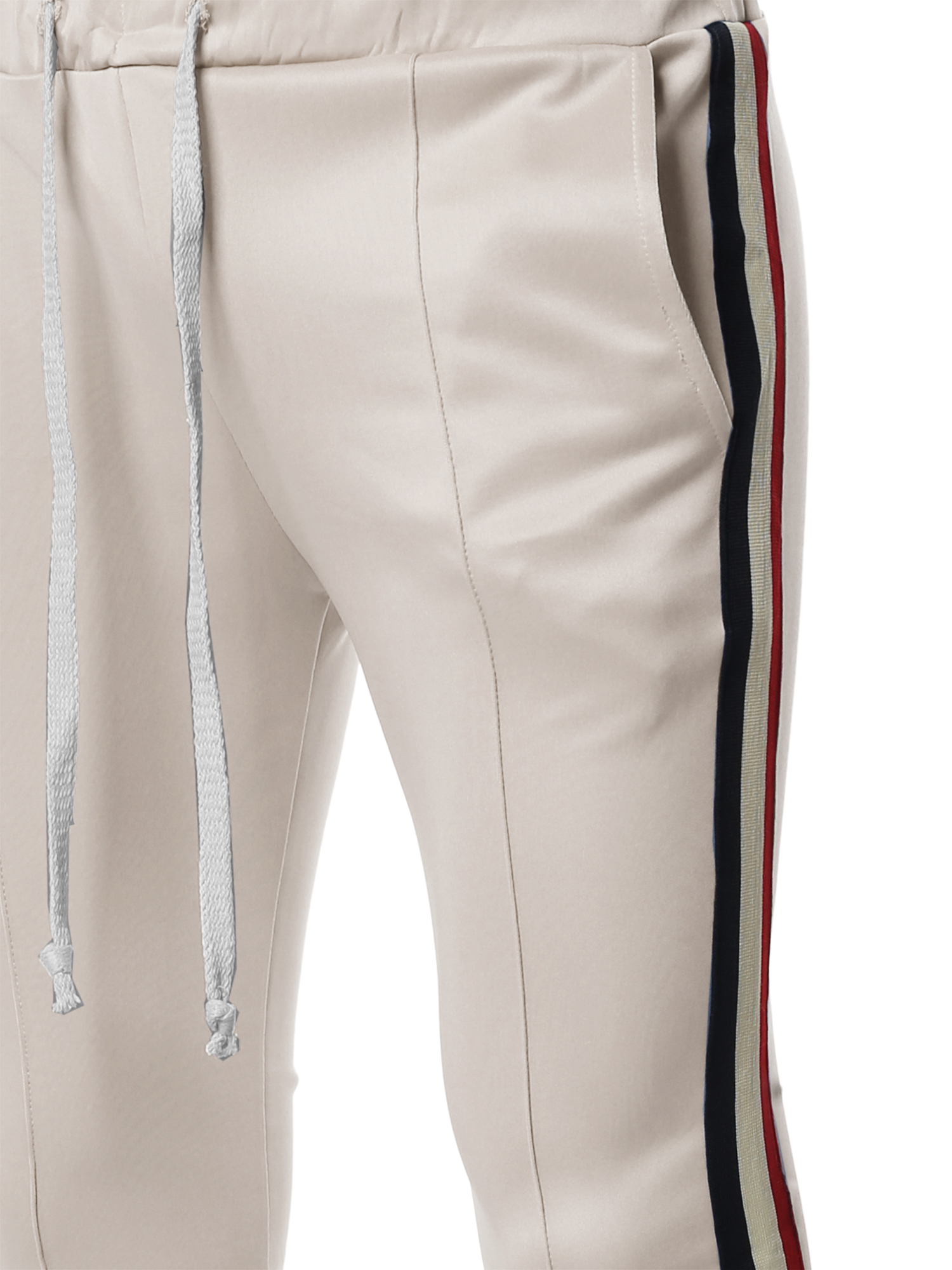 mens zipper track pants