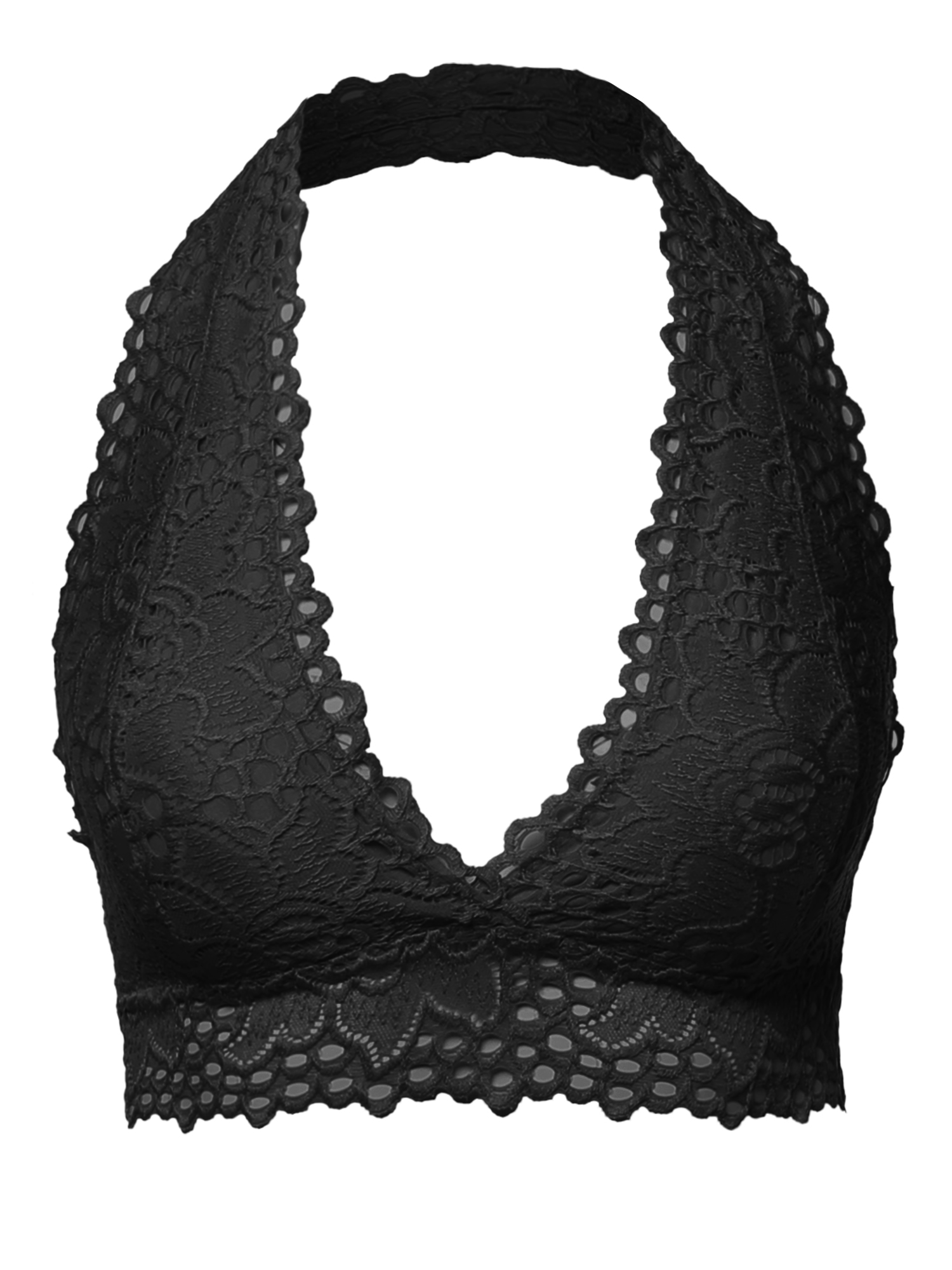 FashionOutfit Women's Sexy Lace Halter Neck Bralette | eBay