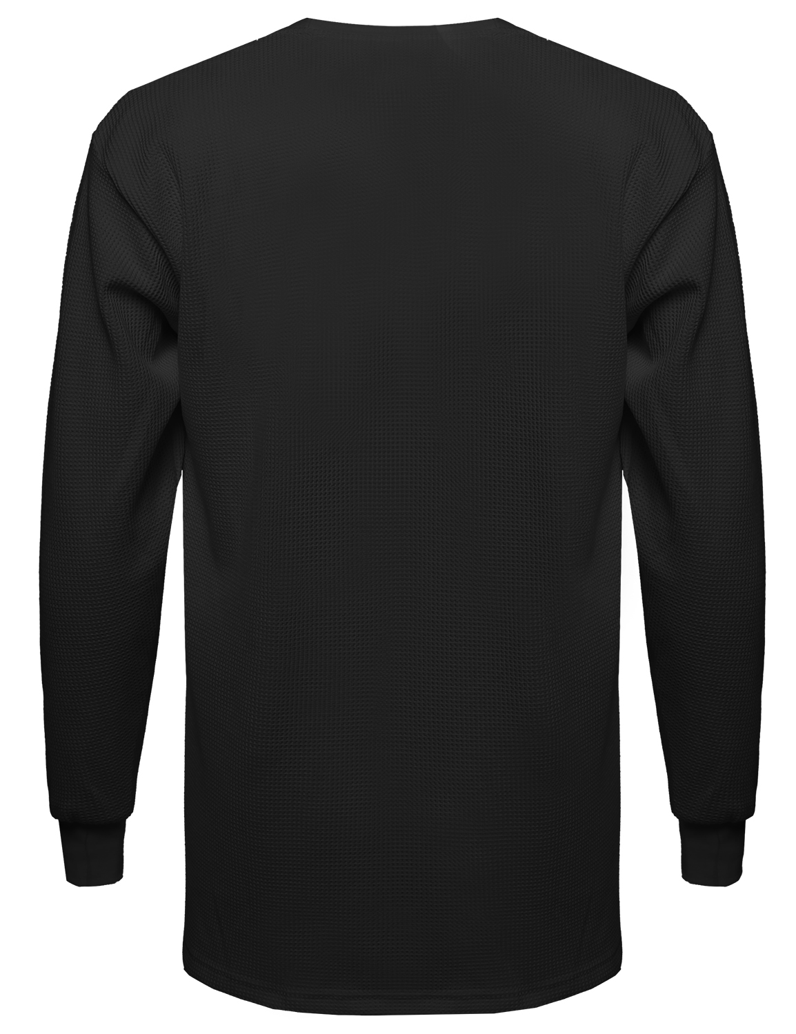 textured long sleeve shirt