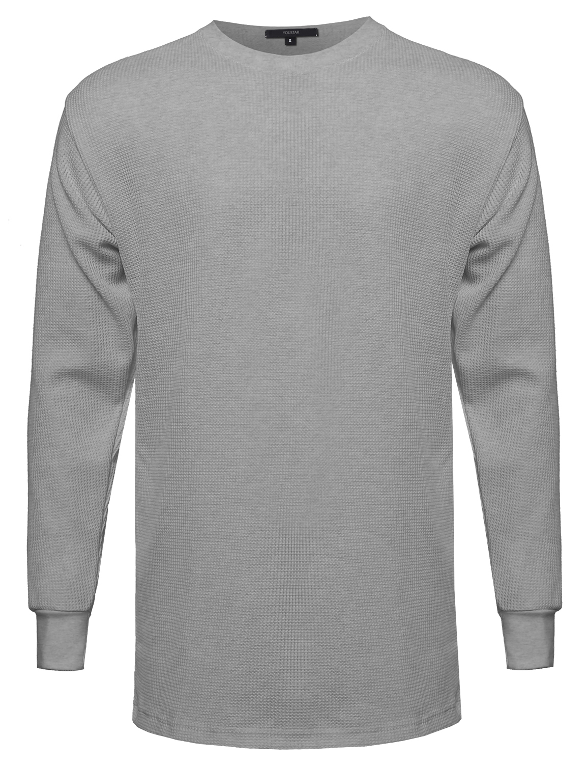 textured long sleeve shirt