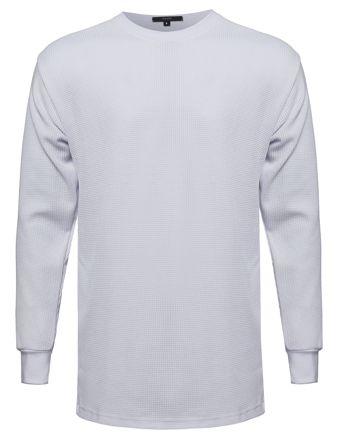 textured long sleeve shirt