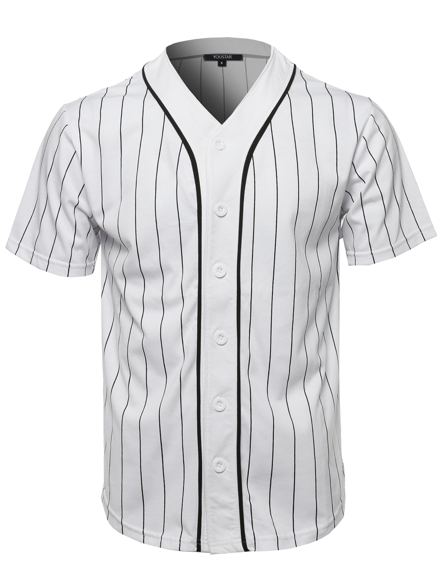 men's baseball jersey tops